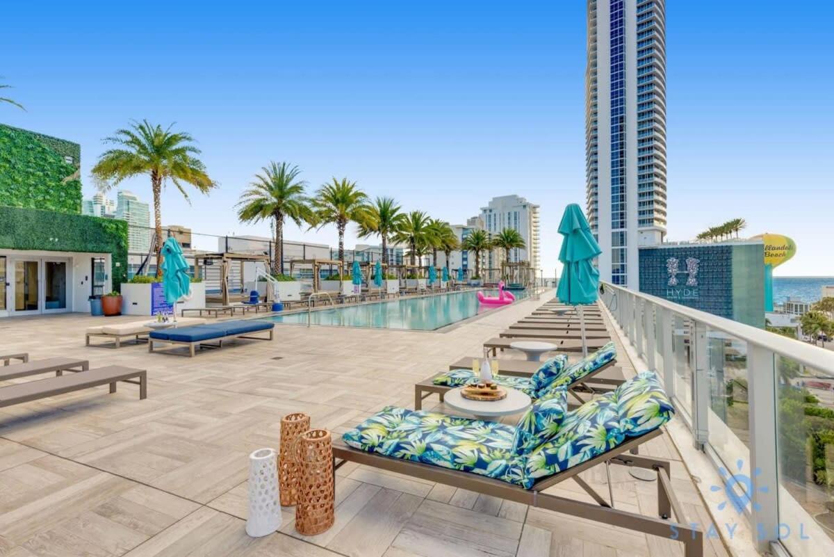 Apartamento Luxury With Stunning View, Balcony, Amazing Pools Hollywood Exterior foto