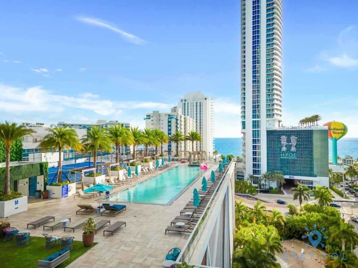 Apartamento Luxury With Stunning View, Balcony, Amazing Pools Hollywood Exterior foto