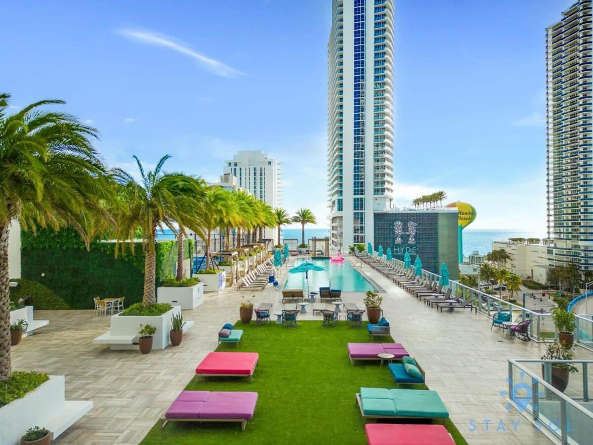 Apartamento Luxury With Stunning View, Balcony, Amazing Pools Hollywood Exterior foto