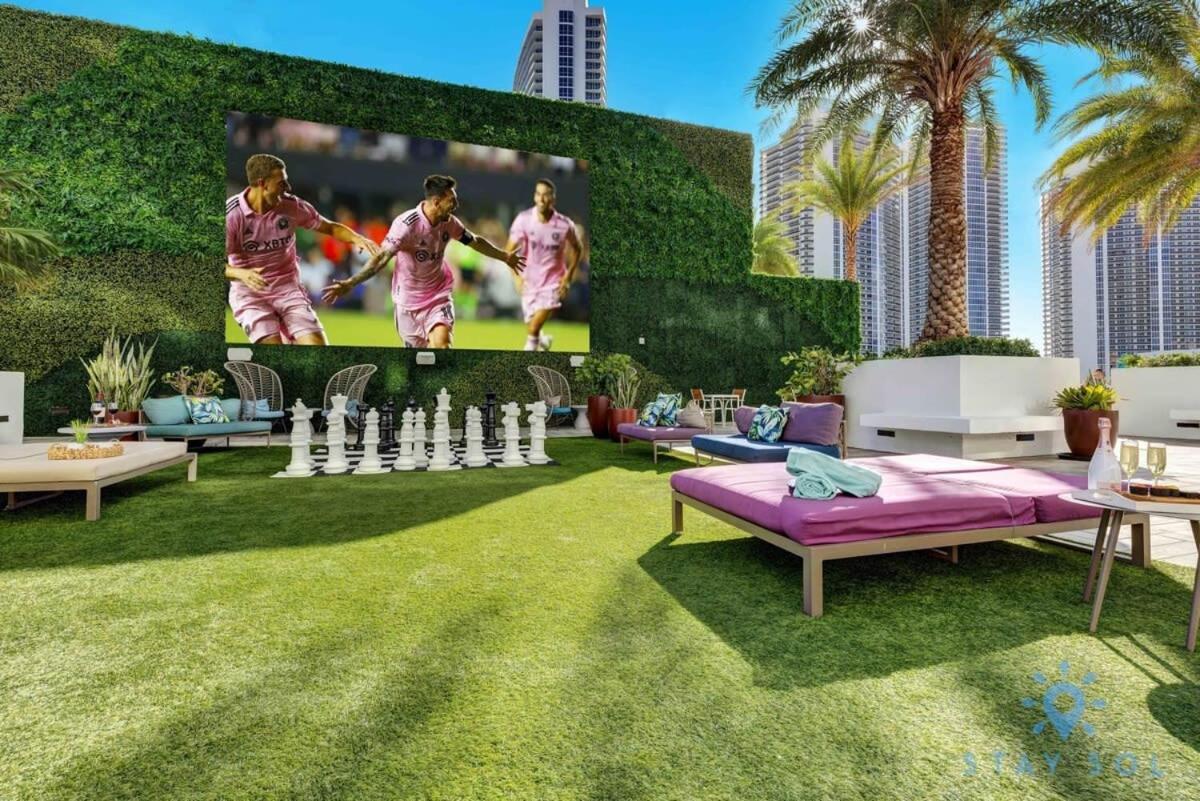 Apartamento Luxury With Stunning View, Balcony, Amazing Pools Hollywood Exterior foto